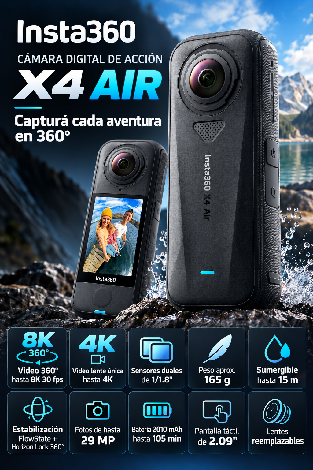 C�MARA_ACCI�N_INSTA_INSTA360X4AIR